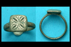 Ring, Medieval, Ladies, Flower, ca. 15th-16th Cent